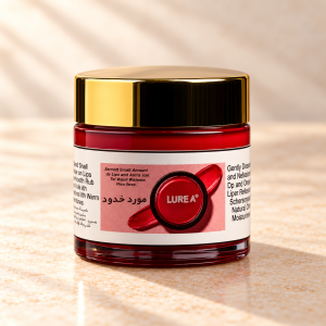 مورد الخدود لوريا — خلفية عاجية